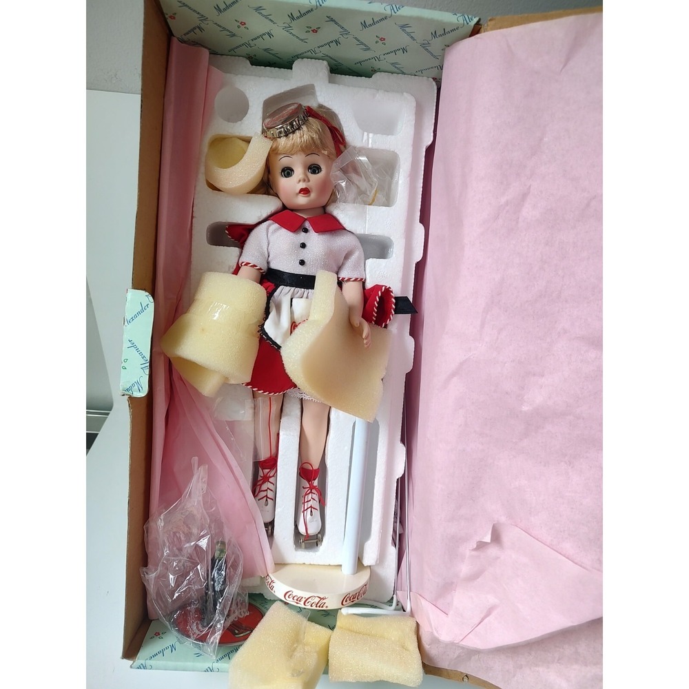 Madame Alexander Coca Cola Car Hop doll w/ box 12"